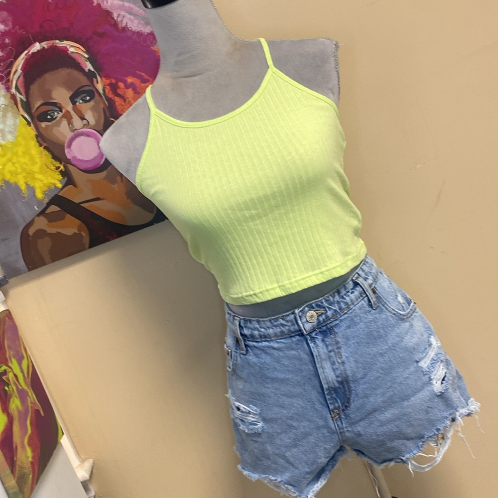3/$50 | SHEIN Ribbed Racerback Cropped Cami Top - Picture 9 of 12